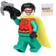 thumbnail image 2 of Minifigura de Batman II - Robin LEGO DC Super Heroes con máscara roja y capa 10753, 2 of 2
