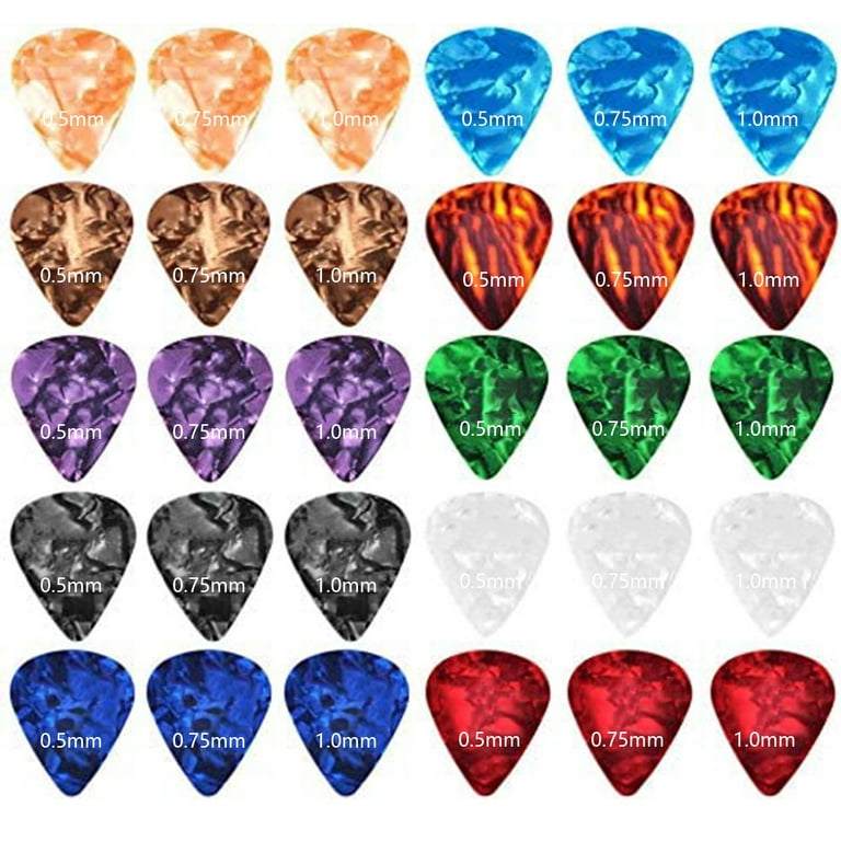 Different types on sale of guitar picks