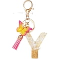 thumbnail image 1 of Letter Keychain,26 Letters A-Z Decorative Letter Keychain,Name Keychain for Women Girls Men Teenager Gift, 1 of 2