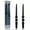 3#Black, variant on XINAOBAOLUO 10 inch Unscented Candles White Long Candles Taper Candles Dripless Candle Sticks Smokeless Candles Pack of 2