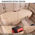 thumbnail image 5 of Funda de asiento de coche de felpa SEAMETAL, protector de asiento de automóvil antiarañazos, cojín para asiento delantero/trasero universal para sedán y todoterreno, 5 of 5