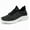 Black, variant on Women's  Slip On Tennis Shoes, Energy-cloud Comfort Walking Sneakers Casual Running Shoes