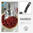 thumbnail image 2 of Raindrops Silver Handheld Stainless Steel Shovel with Bakelite Handle for Home Use Durable and Rustproof 7.5 inches, 2 of 8