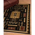 thumbnail image 3 of HomeRoots 366561 22 x 26 in. Black Polypropylene Accent Rug, 3 of 5