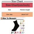 2PCS Women's Solid Color 2 Pairs Plush Socks Winter Thickened Floor