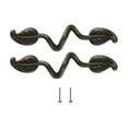 thumbnail image 3 of Poignée Rétro en Forme de Feuille Créative en Alliage de zinc Petite Poignée pour Meuble Armoire Porte, 3 of 7