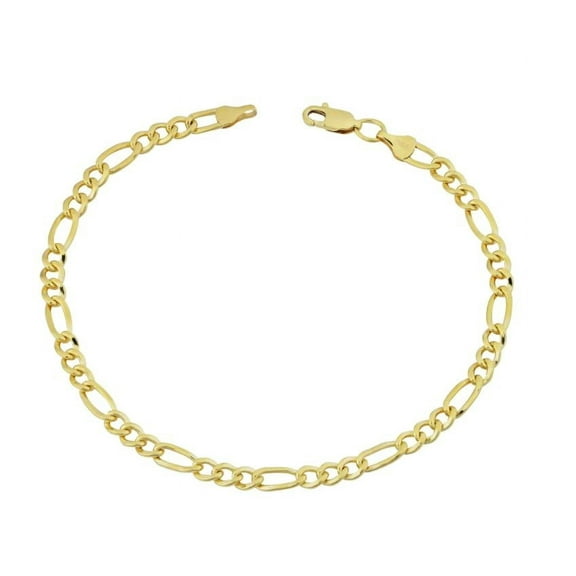Pompeii 14k Yellow Gold-filled Figaro Link Bracelet (8.5 inch) (,)