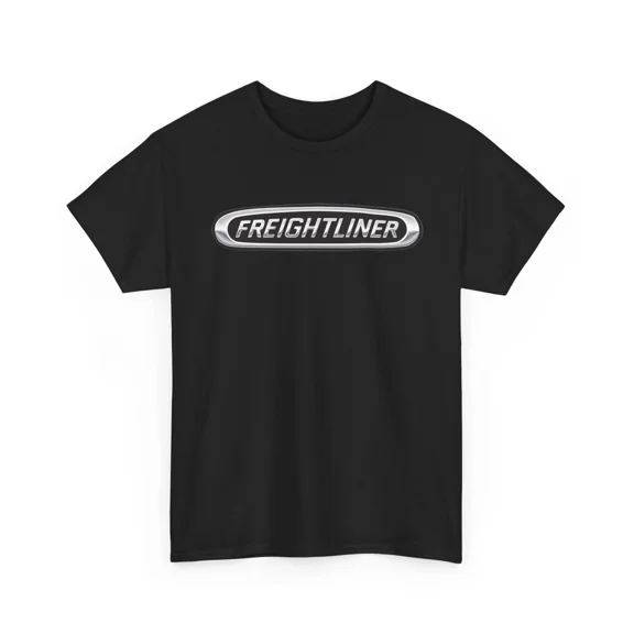 Freightliner Big Rig Truck Diesel Semi Trucking Unisex Heavy Cotton Tshirt Mens