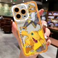 thumbnail image 3 of Funda de teléfono Anime Digimon para iPhone 16 15 14 13 12 11 Mini Pro Max X XR XSMax 7 8 Plus SE20 cubierta transparente, 3 of 5
