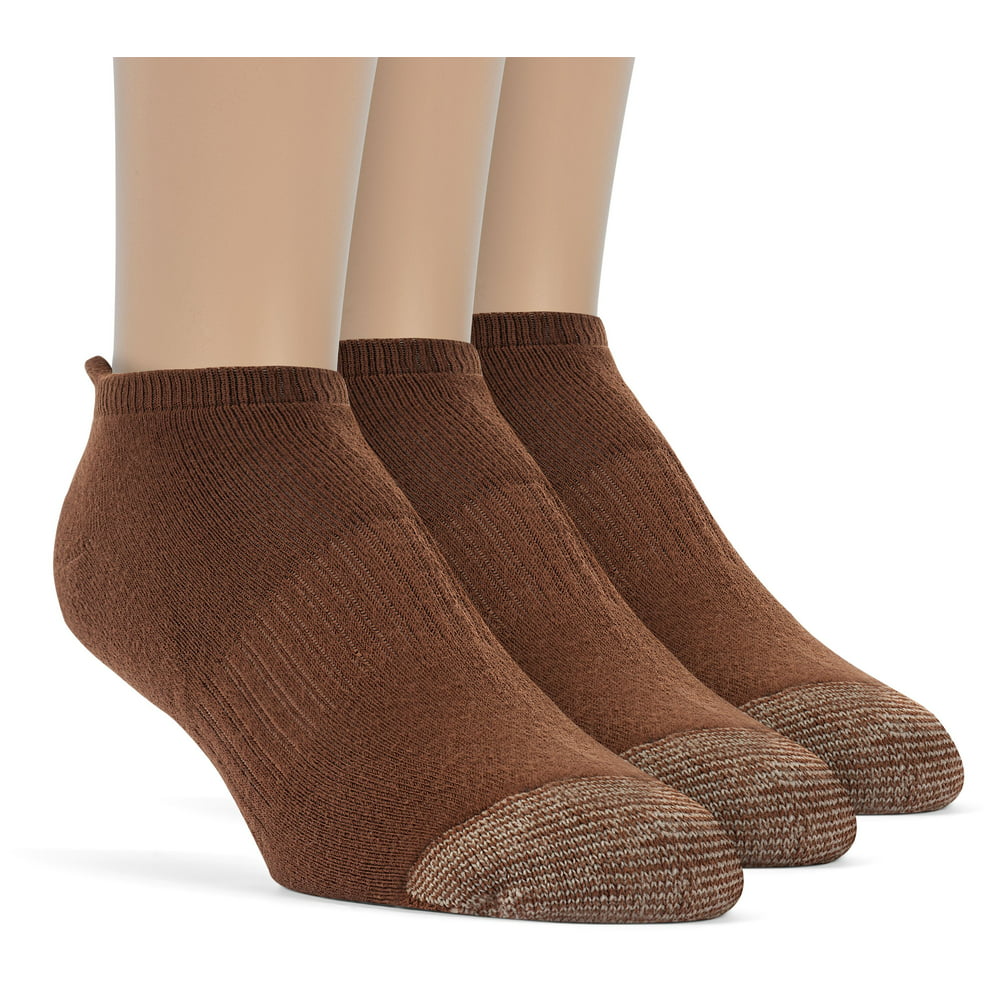 Frad Rivka - Men's Cotton Premium No Show Cushion Socks - 3 Pairs ...