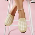 thumbnail image 3 of Vedolay Wide Sneakers Shoes for Women, Soft Sole Slide Comfortable Slip-on Loafer Shoes,Beige 9, 3 of 5