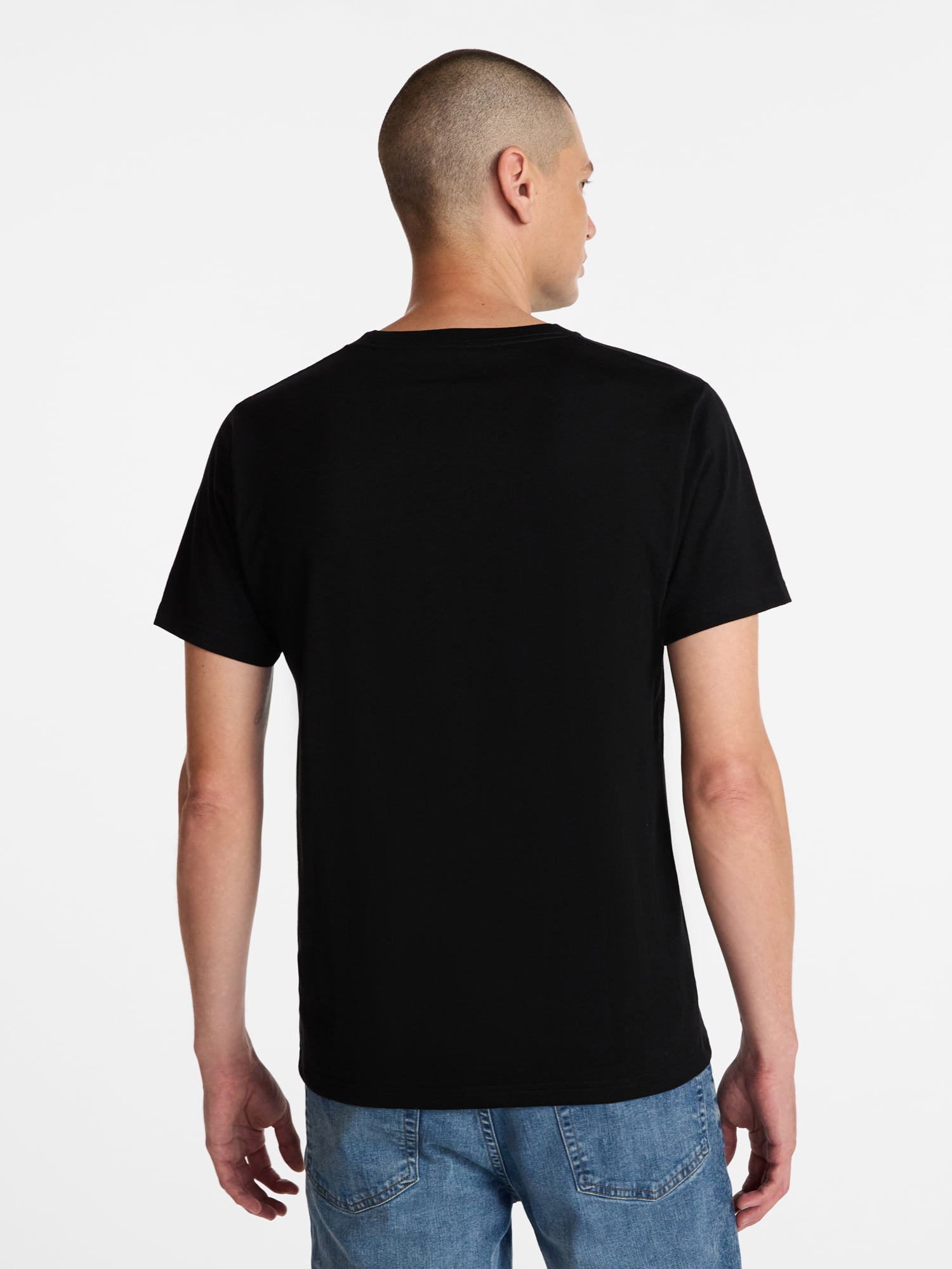 Americana Men's and Big Men's Skull Top Graphic Tee Shirt from Way to Celebrate, Sizes XS-3XLT