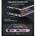 thumbnail image 5 of Metal Magsafe Magnetic Case Compatible With Samsung Galaxy S23 Ultra, Full Body Protective Case With Camera Protection, 5 of 5