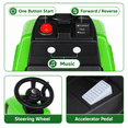 thumbnail image 4 of TLSUNNY 6V Kids Ride on Tractor, Battery Powered Vehicle with Detachable Trailer, Music, Headlights & Foot Pedal Control for Toddlers Boys & Girls, 4 of 8