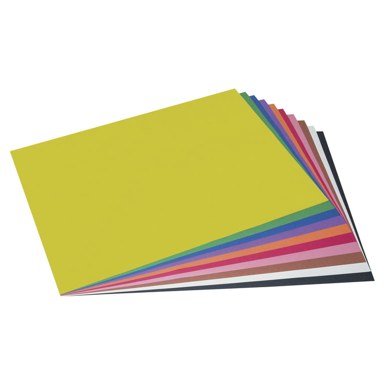 Construction Paper - 80 Sheets -20 Colours - A4 Size - Best for Any Craft  Work