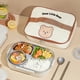 thumbnail image 4 of Cajas Bento de acero inoxidable 304 Cajas de almuerzo térmicas Vajilla (Bolsa de caja de almuerzo), 4 of 5