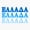 1pcs, variant on Ellada Blue Ombre Greek Travel Vinyl Decal Sticker