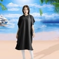 thumbnail image 3 of Beach Surf Poncho Quick Dry Baño Sailing Surf Surfers S Negro Sunnimix Capa de playa, 3 of 7