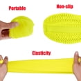 thumbnail image 2 of Fundas de silicona impermeables para zapatos para la lluvia, cubiertas de goma antideslizantes reutilizables para zapatos de lluvia protectores de zapatos de ciclismo al aire libre (amarillo, 2 of 5