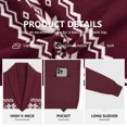 thumbnail image 5 of Iceglad Men's Shawl Collar Cardigan Sweater Button Down Long Sleeve Knitwear Casual Knit Sweater with Pockets for Fall Winter, 5 of 8