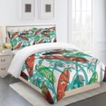 thumbnail image 3 of Matsuzay Funda nórdica de 3 piezas Juego de ropa de cama esencial para el hogar exquisito Juego de edredón de fibra de poliéster para dormitorio M Juegos de cama LYCLB210925016 S Matsuzay HA011565-01, 3 of 6