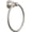 Brilliance Stainless, variant on Delta 71146 Foundations 6-3/8" Wall Mounted Towel Ring - Chrome