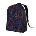thumbnail image 2 of Disketp Chemistry Science Mochila Unisex de Apertura Lateral Completa, Mochila para Laptop para Escuela, Trabajo y Viajes, 2 of 8