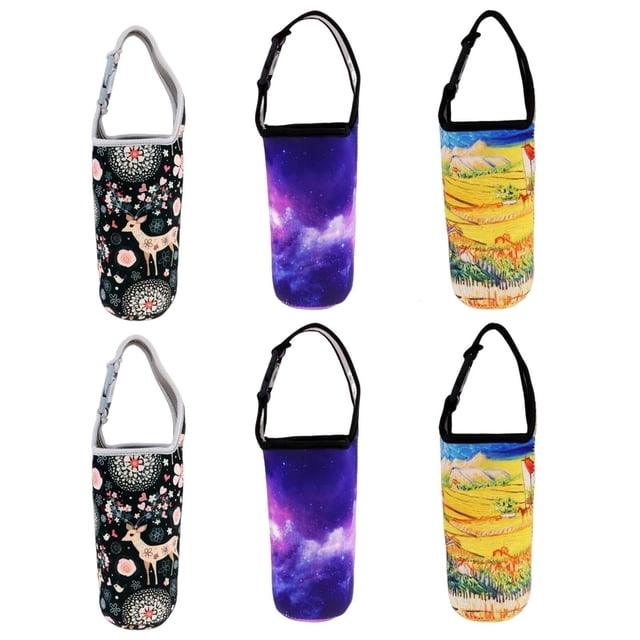 Portavasos de neopreno kusrkot 30 Bolsa de cubierta de taza aislada 6 piezas