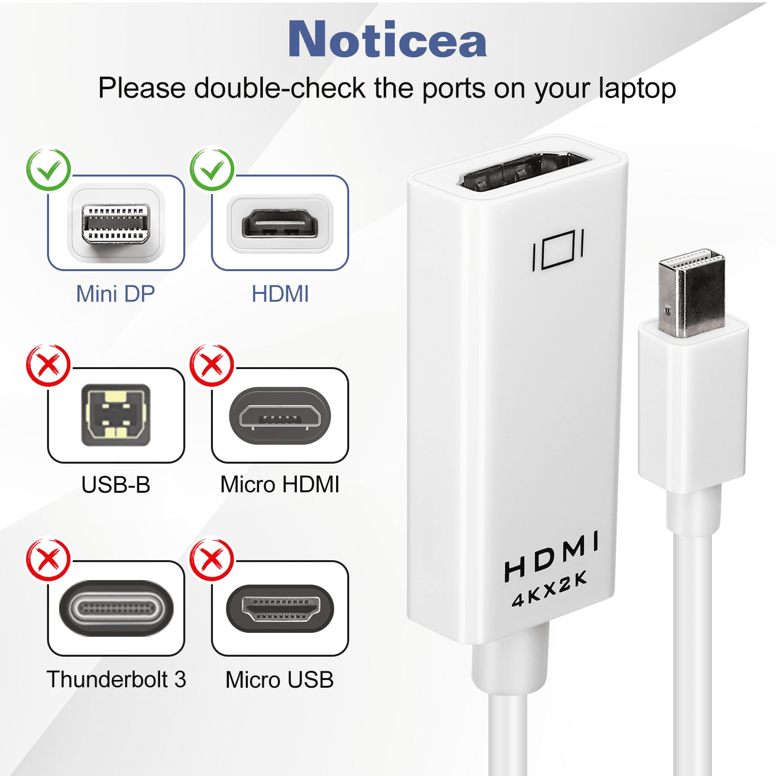 Mini Displayport Cable Macbook Air Cord To Hdmi Macbook Air Hdmi