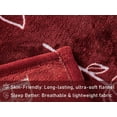 thumbnail image 3 of Flannel Blanket for Grandma - Red Throw Blankets - Personalised Gifts for Grandma - Machine Washable Super Soft, Cosy Grandma Blanket | Birthday Gifts for Grandma | Grandmother Gift Christmas, 3 of 7
