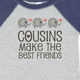 thumbnail image 4 of Inktastic Cousins Make the Best Friends Boys or Girls Baby Bodysuit, 4 of 5