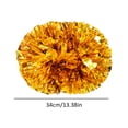 thumbnail image 6 of 4Pcs Cheer Poms Handmade PET Dance Poms Performance Colorful Balls Cheerleading Sports Dance Cheer Pompoms with Handles Type 9, 6 of 9