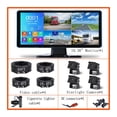 thumbnail image 1 of 10.36 " Touch 4 Channels Split Screen Car MP4 Recorder Monitor With AHD Backup Camera DVR For Truck Bus Pickup Trailer ,Clear Images, 1 of 7