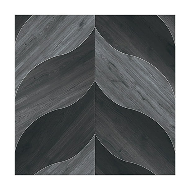 PVC grano de madera baldosas de suelo auto engrosada desgaste del hogar sala de estar dormitorio antideslizante baldosas y azulejos