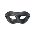 thumbnail image 2 of Black Masquerade Mask, 8 Inch Venetian Masquerade Masks for Masquerade Party, Black Masquerade Mask for Women and Men, Vintage Half Face Mask for Halloween, Halloween Party, 2 of 4