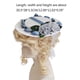 thumbnail image 3 of Summer Beach Flat Hats Women Foldable Flower Decor Casual Female Hat Sunshade Flat-topped Top Cap Travel for Sun Cap, 3 of 4