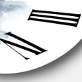 thumbnail image 3 of Designart 1 in Quartz Modern/Contemporary Wall Clock, 3 of 5