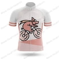 thumbnail image 2 of Summer Men's Cycling jersey Wear Strap Suit Set Ropa with Gel Pad MTB Bicycle CUTE PIG, 2 of 5