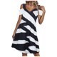 thumbnail image 1 of WILLBEST Vestidos Verano para Mujer Vestido Casual Ajustado con Estampado sin Tirantes y Cuello En V Sexy para Mujer Extra Grande, 1 of 3