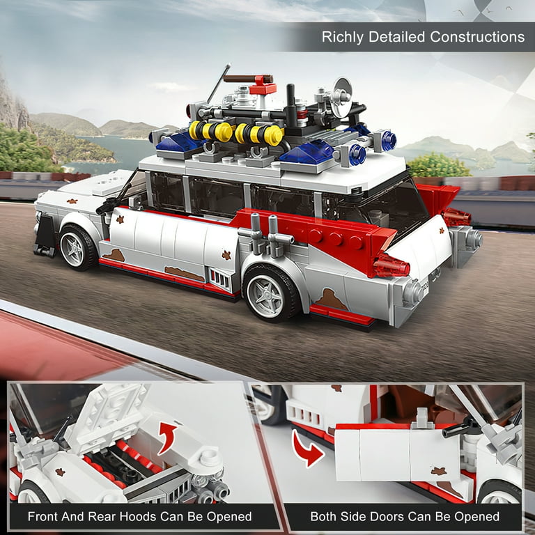 HI-Reeke Ghost Buster Ecto-1 Building Block Set, Speed