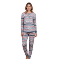 thumbnail image 2 of Tumao Family Christmas Pyjamas Set, Sleepwear Long Sleeve with Elk, PJs Xmas Festival Party Holiday Nightwear Dad Mom Adults, 2 of 9