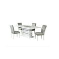thumbnail image 6 of Global Furniture USA White High Gloss Dining Table, 6 of 8