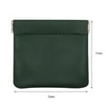 thumbnail image 2 of Mini Cosmetic Bag PU Makeup Toiletry Pouch for Daily Travel Storage (Light Grey), 2 of 6
