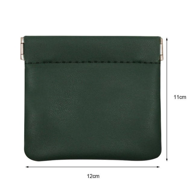 Mini Cosmetic Bag PU Makeup Toiletry Pouch for Daily Travel Storage (Light Grey)