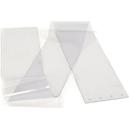 

Replacement 8 x 8 Clear Strip for Pedestrian Strip Curtain Doors 786CP30 GLO-786CP30