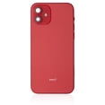 thumbnail image 1 of Replacement Back Housing Cover With Parts For Apple iPhone 12 - Red, 1 of 4