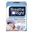 thumbnail image 4 of Breathe Right Nasal Strips Clear Large, 30 Drug-Free Strips for Sensitive Skin (pack of 6), 4 of 4