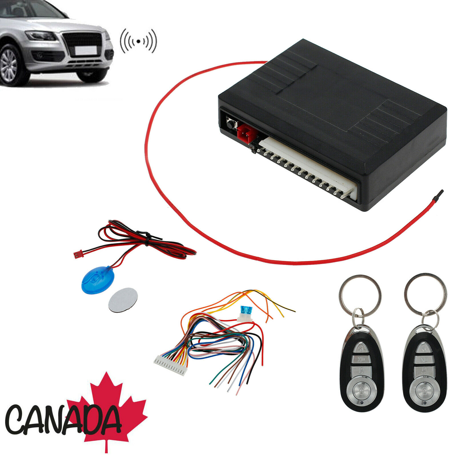 Universal Car Remote Control Door Lock Central Keyless Kit Vehicle ...