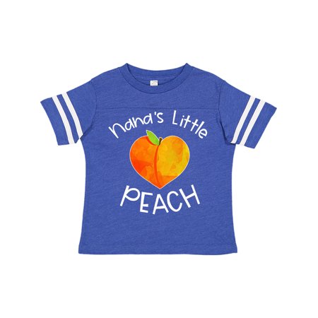 

Inktastic Nana s Little Peach Cute Peach Heart Gift Toddler Boy or Toddler Girl T-Shirt
