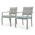 thumbnail image 5 of RST Brands Portofino 7-piece Aluminum and Wicker Outdoor Dining Set in Spa, 5 of 8
